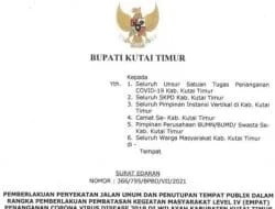 Surat Edaran Bupati Terkait Penyekatan 6 Titik Didalam Kota