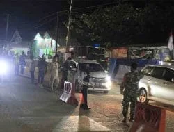 Efektif mulai hari ini KM 1 ada pos penyekatan