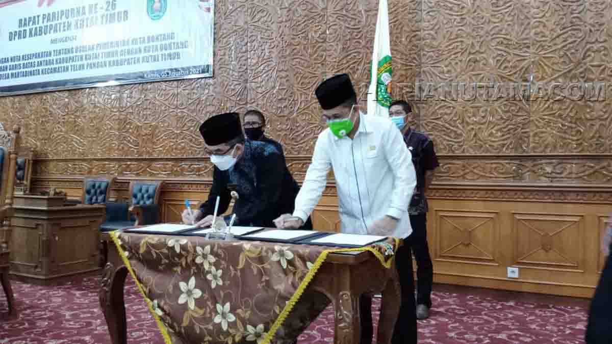 Rapat Paripurna Ke-26, Dusun Sidrap Tetap Ikut Kutim
