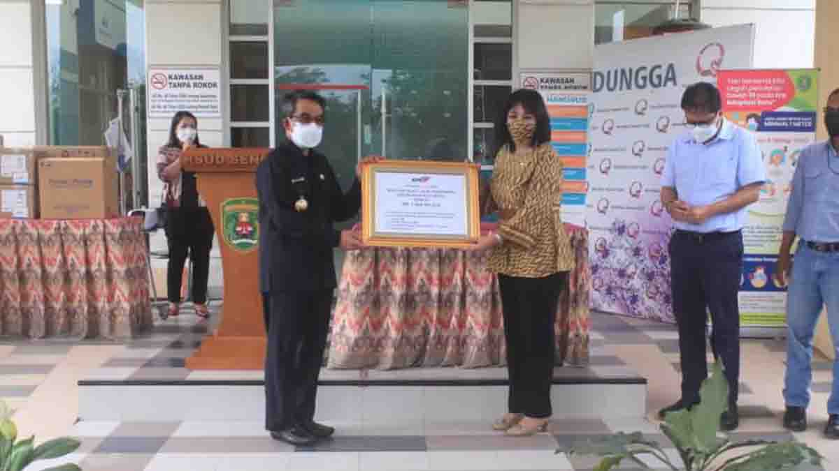 KPC dan Kontraktornya Sumbang Alkes Untuk RSUD Kudungga