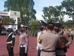 Polres Kutim Gelar Pasukan Ops Zebra Mahakam 2021