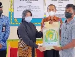 Bupati Berau Tandatangani MoU, Wajibkan ASN Beli Beras Lokal