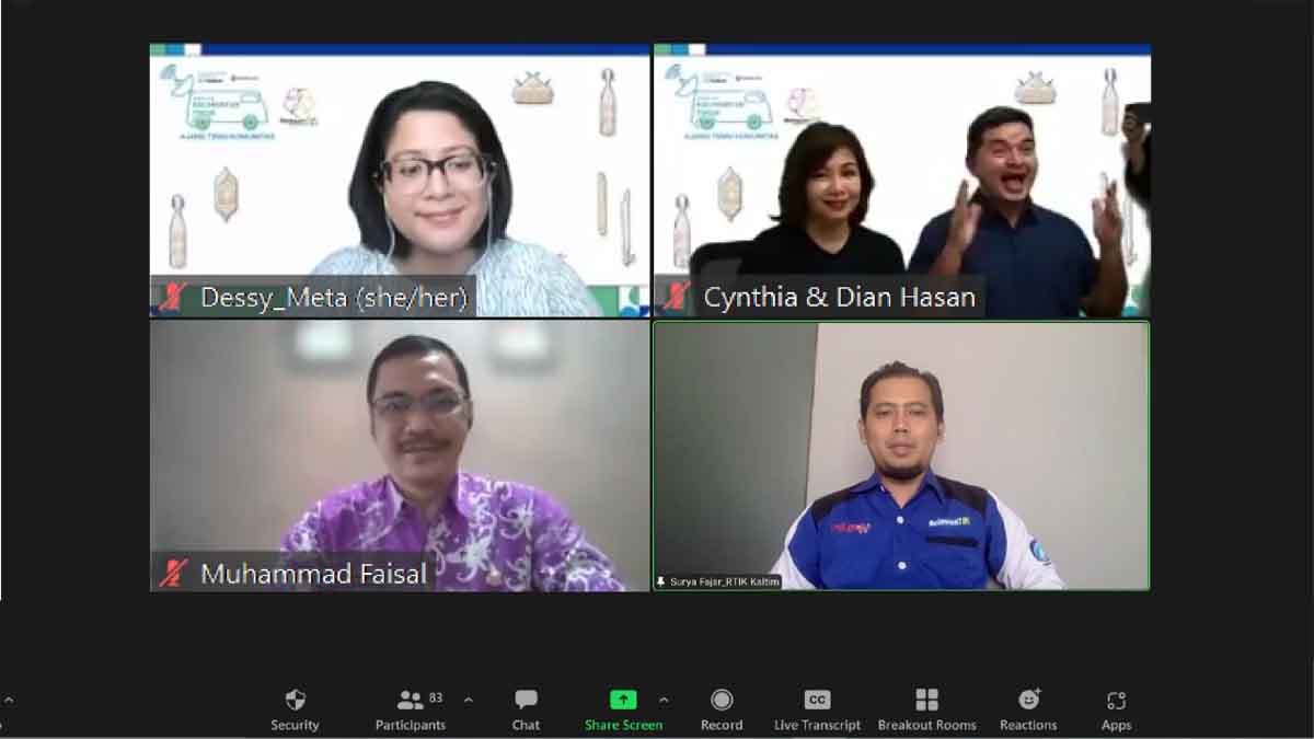 Gandeng Meta, Relawan TIK Kaltim Gelar Pelatihan Kecakapan Digital untuk Pegiat Komunitas Lokal