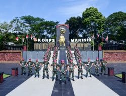 Danyonmarhanlan IV Mengikuti Rapat Komando Terbatas Pasmar 1