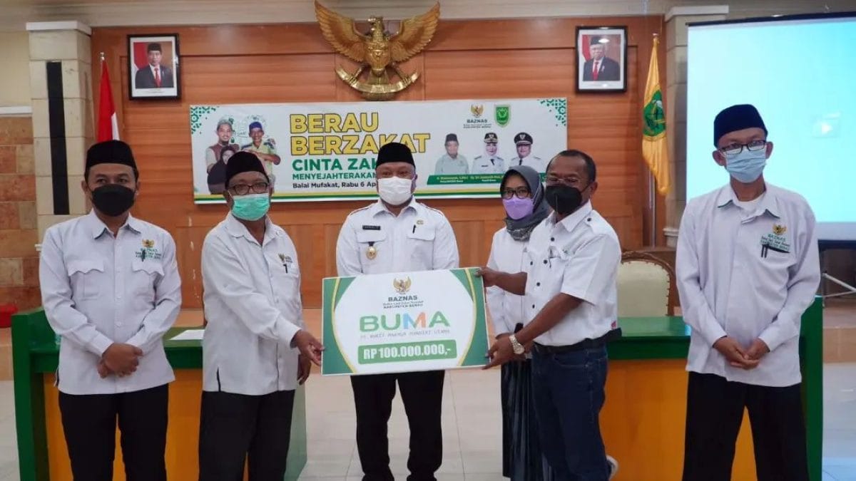 Baznas Cinta Zakat Dan Pembangunan Rumah Sehat Dari PT.Berau Coal Hampir Selesai