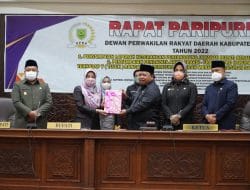 Pemkab Bersama DPRD Berau Gelar Rapat Paripurna Pengesahan 7 Raperda Menjadi Perda Kabupaten Berau