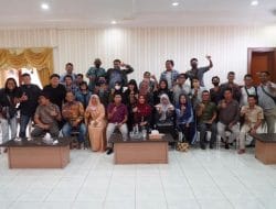 Bupati Berau Diskusi Dengan Jurnalis Berau