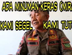 Satpol PP Sosialisasi Miras