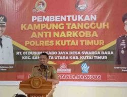 Desa Swarga Bara Terpilih Menjadi Kampung Tangguh Anti Narkoba