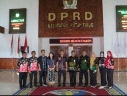 Sharing Tupoksi, Sekwan DPRD Bontang Kunjungi Sekwan DPRD Kutim