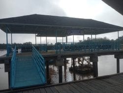 4 Halte Sungai Kutim Rampung Di Bangun