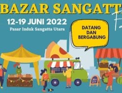 Upaya Pemulihan Ekonomi Kerakyatan, Bazar Digelar di Pasar Induk Sangatta