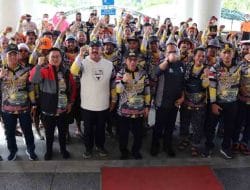 Ikut Overland HUT Bhayangkara Ke 76, Kasmidi Promosikan Wisata Di Kutim