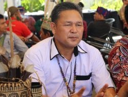 Anggota DPRD Kutim Yan, Hadiri Musda II DAD Kutim