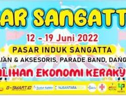 12-19 Juni Pasar Induk di Gelar Bazar Sangatta Fair, Dukung Pemulihan Ekonomi Kerakyatan