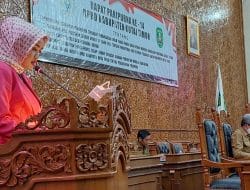 Paripurna Ke-14 DPRD Kutim, Fraksi Nasdem Prayunita Dorong Percepatan Raperda Perlindungan Perempuan » Berita Kutim