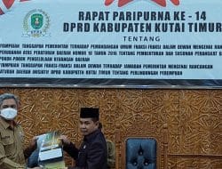 Gelar Rapat Paripurna Ke-14 DPRD Kutim David Rante Layangkan Interupsi » Berita Kutim