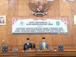 DPRD Kutim Gelar Paripurna Ke-17, Terkait Tangapan Pemerintah Atas Pemandangan Umum Fraksi Tentang Pertanggungjawaban APBD Tahun 2021 » Berita Kutim