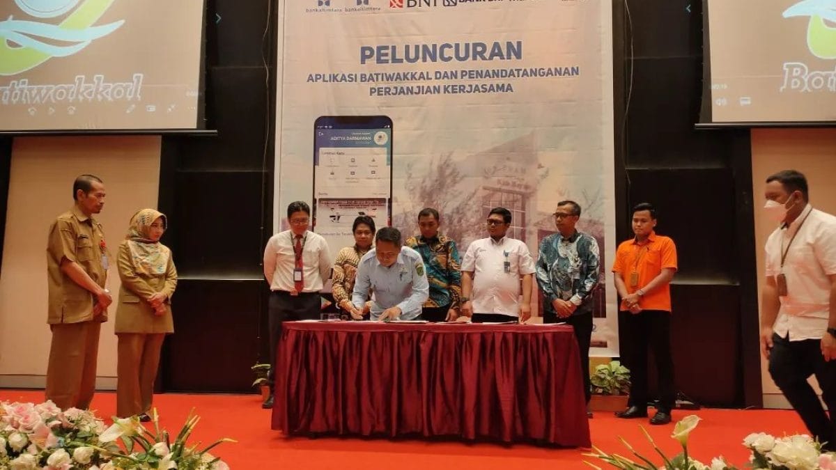 Launching Aplikasi Bayar Rekening Air Perumda Batiwakkal Lewat Hp