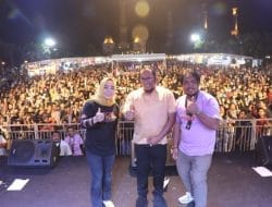 Luar Biasa, Lautan Manusia Hadir Diacara Penutupan Local Market Sangatta