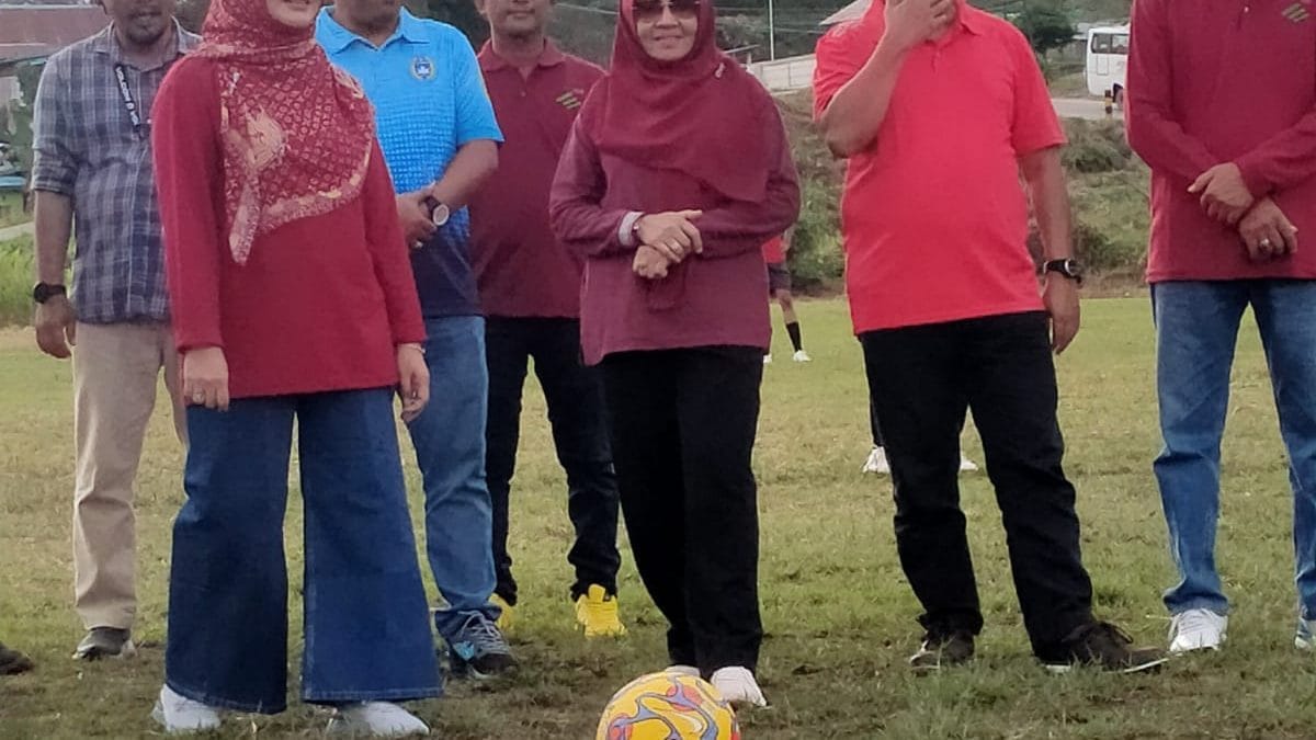 Bupati Berau,resmi buka kegiatan turnamen “Piala Bupati Berau”