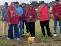 Bupati Berau,resmi buka kegiatan turnamen “Piala Bupati Berau”