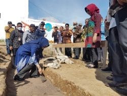 Bupati Berau Melaksanakan Peletakan Batu Pertama Pembangunan Gedung Sekretariat DPD Ika Pakarti