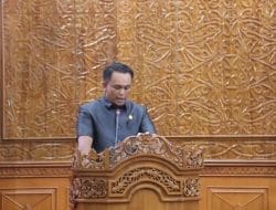 Abdi Firdaus sampaikan Rancangan Peraturan DPRD Kutim tentang Kode Etik