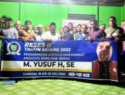Lewat Reses M.Yusuf Akan Kawal Aspirasi Rakyat Sampai ke RAPBD