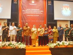 Lewat Rakor Bersama KPU, Sukseskan acara pesta demokrasi serempak 2024