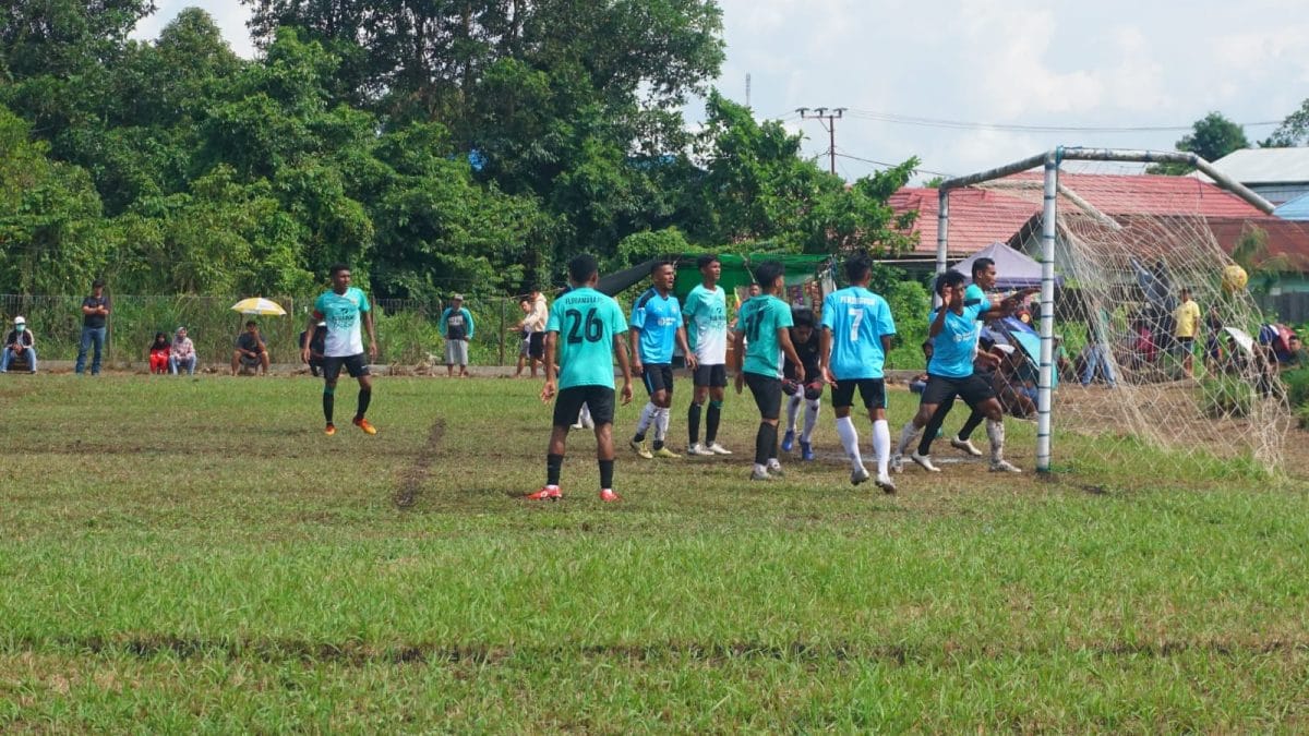 Tunamen Piala Bupati Berau, Persebayur unggul 2-0 di pertandingan melawan Flobamora