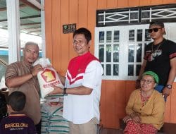 Bantu Masyarakat, Partai Gerinda Gelar Bazar Beras Murah