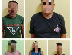 Ketangkap Main Judi Kartu, 5 Orang Terancam 10 Tahun