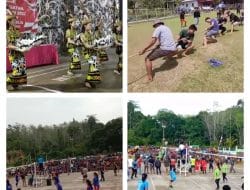 Meriahkan kemerdekaan Indonesia,di kampung Long Beliu Kecamatan Kelay