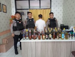 Sat Samapta Polres Berau Amankan 1.476 Botol Miras