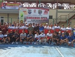 Bupati Berau dukung Dalam Turnamen Tenis Rimbawan Open, Begini Harapannya
