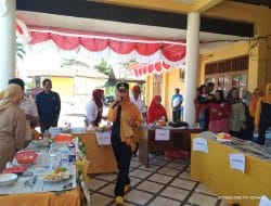 Sambut HUT RI Ke-77 Tahun, Kecamatan Gunung Tabur Gelar lomba membuat nasi goreng