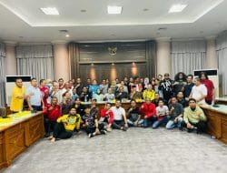 Wabup Kasmidi Bulang Menjadi Ketua Kontingen Kutim di Porprov VII Berau
