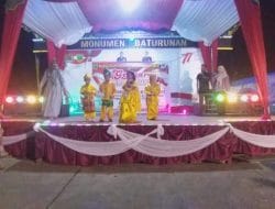 Bunda Paud Gunta Gelar Berbagai Lomba dalam HUT RI yang ke 77