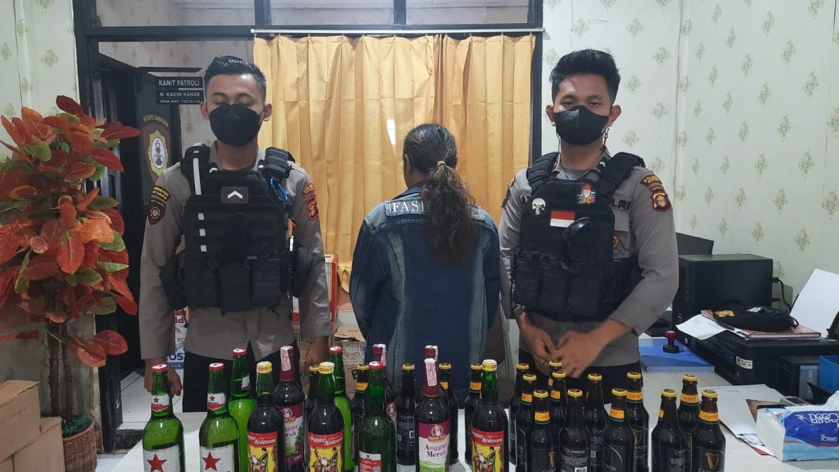 Polres Berau Intensifkan Razia Pekat, Cegah Peredaran Miras