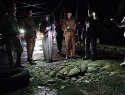 Bupati Berau, lakukan tinjauan langsung jembatan gantung Talisayan