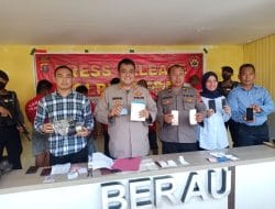Polres Berau berhasil amankan 5 kasus kejahatan dalam beberapa Minggu ini