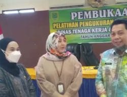 Disnakertrans Berau bekerjasama Disnakertrans provinsi mengadakan pelatihan pengukuran produktivitas