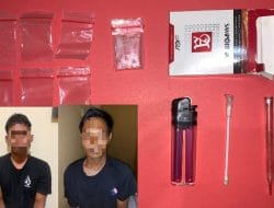 Polsek Teluk Bayur  Tangkap Dua Pengedar Sabu danTerancam 4 sampai 20 Tahun Penjara