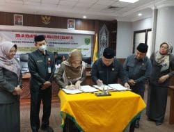 Rapat Paripurna Penandatanganan Nota Kesepakatan antara Pemerintah Kabupaten Berau dengan DPRD Kabupaten Berau Tahun 2022