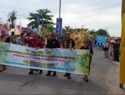 Semarak Hari Jadi Berau Ke-69, Dinas PUPR Kabupaten Berau Turut Meriahkan Pawai Budaya