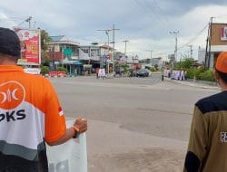 Ratusan Kader DPD Partai PKS Berau Turun Kejalan Suarakan Penolakan Kenaikan Harga BBM Bersubsidi