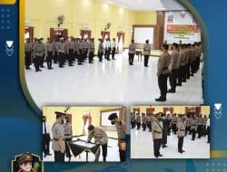 Kapolres Berau Sertijab Kapolsek Kelay IPTU Nurhadi