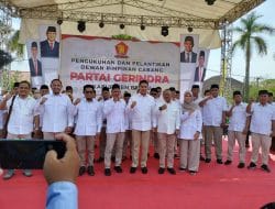Jakaria Dilantik menjadi Ketua DPC partai Gerindra kabupaten Berau, Target Satu Fraksi