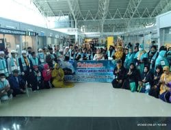 Bupati Berau Lepas 85 Jamaah Umroh dari Samira Travel